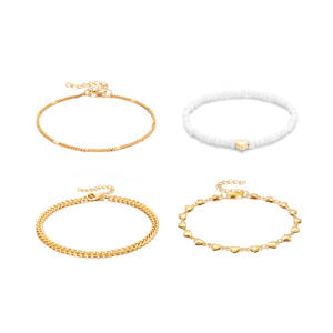 4 pcs/सेट सस्ते थोक समुद्र तट हृदय चावल की मधुमक्खी श्रृंखला महिलाओं के लिए - Product Image 5