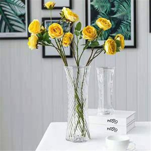 <span class=keywords><strong>Le</strong></span> chef de file De L'industrie En Verre de Fournisseur D'or Cylindre Vase Ensemble - Product Image 5