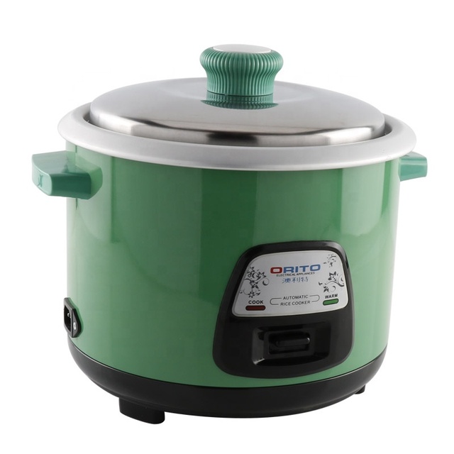 Wholesale Kitchen Appliances Straight Electric Cylinder Rice Cooker with Aluminum Inner Pot 0.8L 1.0L 1.2L 1.8L 2.2L 2.8L
