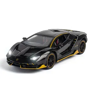 1:24 Scale LP770-4 Car Models With Sound And Light To Open The Door Children's Alloy Car Toy Model Car