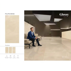 600x1200mm Marble Look Polished Glazed Porcelain Wall Floor <b>Tiles</b> High Gloss 8.5mm - Product Image 2