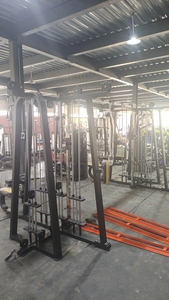 Xinrui Estación <span class=keywords><strong>de</strong></span> Fitness multifunción 8 Máquina <span class=keywords><strong>de</strong></span> <span class=keywords><strong>gimnasio</strong></span> multiestación Multi Jungle 8 Stack Cable Crossover Machine para <span class=keywords><strong>gimnasio</strong></span> - Product Image 3