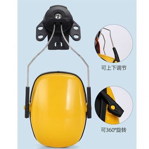 Protectores Auditivos Plegables para Construcción, Material ABS y PU, Orejeras de Seguridad con Reducción de Ruido para Casco - Product Image 3