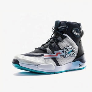 Haute qualité hommes baskets décontractées respirant en cuir verni supérieur en caoutchouc à la mode pour les sports de <span class=keywords><strong>basket</strong></span>-ball en plein air livraison directe - Product Image 4