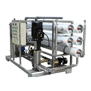 500LPH Distilasi Air RO Mesin Pengolah Air Murni Pemurnian Sistem Osmosis Balik untuk Air Suling