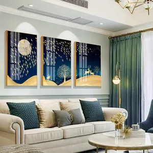 Tranh Cảnh Quan Treo Tường Nghệ Thuật Động Vật Bằng Sứ Pha Lê Hiện Đại Trừu Tượng Trang Trí Thủ Công Khác - Product Image 4