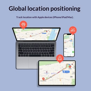 <span class=keywords><strong>Carte</strong></span> anti-perte en plastique pour personnes âgées, enfants et animaux domestiques (chats/chiens) avec suivi GPS et <span class=keywords><strong>3</strong></span> micro-emplacements - Product Image 3