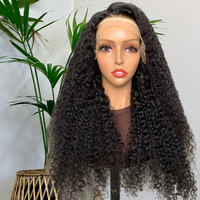 Perruque en dentelle HD naturelle bouclée sans colle, densité 250 %, 100 % cheveux humains vierges, 7x5 13x4, vente en gros