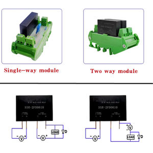 รีเลย์โซลิดสเตทแบบ DC ขนาดเล็กสำหรับ PCB 5A 10A 25A 60V 400V 600VDC รุ่น SSR-2FD0625 SSR-2FD6005 SSR-2FD4010 SSR-2FD0610 - Product Image 5