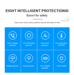SKE Kompakt Boyutlu Line Interactive <span class=keywords><strong>UPS</strong></span> RJ45 USB LED/LCD Opsiyonel 480W Offline <span class=keywords><strong>UPS</strong></span> 800VA - Product Image 3