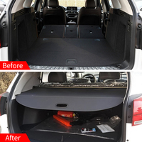 Accessoires de coffre arrière pour BMW X3 2011-2017, livraison directe, pare-soleil de coffre rétractable, couverture de coffre de sécurité