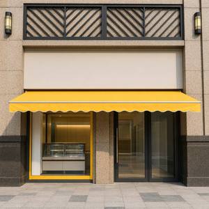 Toldo Retráctil para Puerta, Toldo <span class=keywords><strong>de</strong></span> Aluminio con Casete Completo, Manual y Motorizado, Impermeable, Resistente al Viento, para Entrada <span class=keywords><strong>de</strong></span> Casa o Porche - Product Image 3