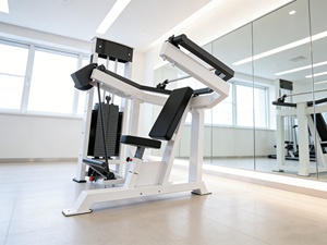 Machine d'extension des triceps supérieurs pour les extenseurs du triceps et des avant-bras, commerciale, à charge par poulie, assise - Product Image 5