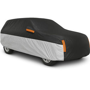 Fabrik Großhandel wasserdichte Auto abdeckung Polyester Anti UV Staub dicht Langlebige Universal Auto abdeckung - Product Image 1