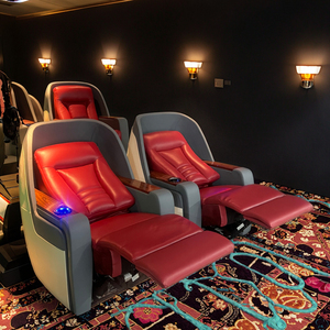 <span class=keywords><strong>Fauteuil</strong></span> de cinéma maison de luxe 2024 avec élévation électrique et porte-gobelet rafraîchissant, expérience cinématographique VIP pour l'école et le cinéma - Product Image 1