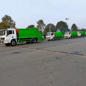 Camión Compactador de Basura SHACMAN 4X2 de Suministro Confiable para la Recolección de Residuos Municipales y la Limpieza de Ciudades Inteligentes - Product Image 6