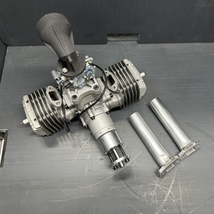 120cc mô hình hai xi-lanh hai thì kim loại không người lái trên không máy bay động cơ xăng với hệ thống phát điện - Product Image 3