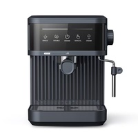 850W En Acier Inoxydable Goutte À Goutte Professionnel Espresso Latte Cappuccino Machine À Café Semi-Automatique Grindr Levier Maker 19 Bars