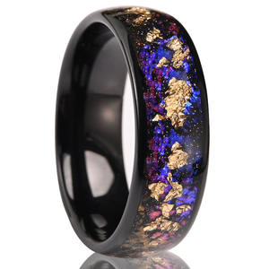 <span class=keywords><strong>2025</strong></span> Новое поступление черный вольфрамовый Туманность кольцо Мужская Галактика обручальное кольцо комфорт подходит новейшие ювелирные изделия <span class=keywords><strong>2025</strong></span> кольцо на палец - Product Image 1