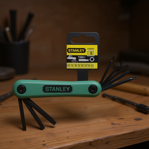 Jeu de clés Torx Stanley 8 pièces, embouts hexagonaux mâles, multi-outils - Product Image 3