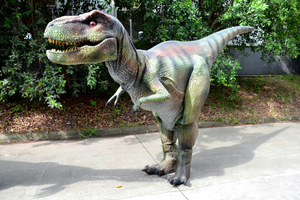 Modèle de dinosaure de simulation réaliste pour adulte Costume de dinosaure de marche électrique T-REX Modèle électronique animatronique Pixar <span class=keywords><strong>Dinoco</strong></span> - Product Image 3
