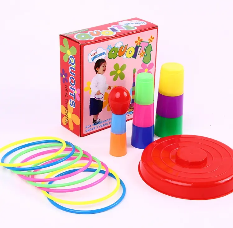 لعبة دائرية لعبة بلاستيكية للأطفال, لعبة دائرية للأطفال ، لعبة تفاعلية للبالغين والأولاد ، لعبة من البلاستيك