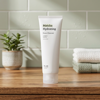 [B_LAB] nettoyant en mousse hydratante Matcha-120ml/fabriqué en corée