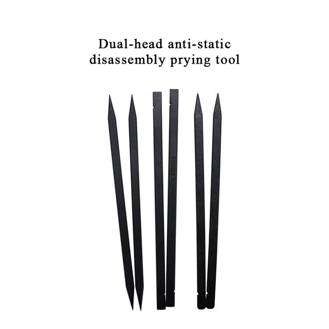 Opening Pry Tools Black Plastic ESD Spudger for iPhone Mobile Phone Laptop PC Disassembly Repair Tools Convenient