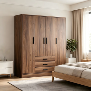 <span class=keywords><strong>Armadio</strong></span> Moderno con Ante <span class=keywords><strong>Scorrevoli</strong></span> dal Design Minimalista, Semplice e Personalizzabile per Camera da Letto - Product Image 6
