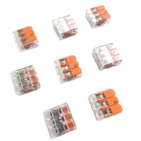 Connecteur rapide 221-413, borne 3 fils 4mm², original, borne de raccordement rapide 221 413 à 3 broches
