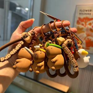 จี้ห้อยกุญแจรูปพระพุทธรูปหมูน้ำหนูตะเภาน่ารักสำหรับคู่รักทั้งชายและหญิง - Product Image 3