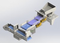 Máquina Automática de Contagem e Embalagem VBP para Parafusos, Porcas, Botões, Zíperes, Componentes Plásticos YKK SBS