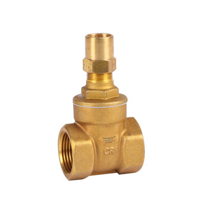 Guangdong Magnesium Special Brass Gate Valve 1/2 Inch Single Gate Locking For Water And Other Media - Product Image 3