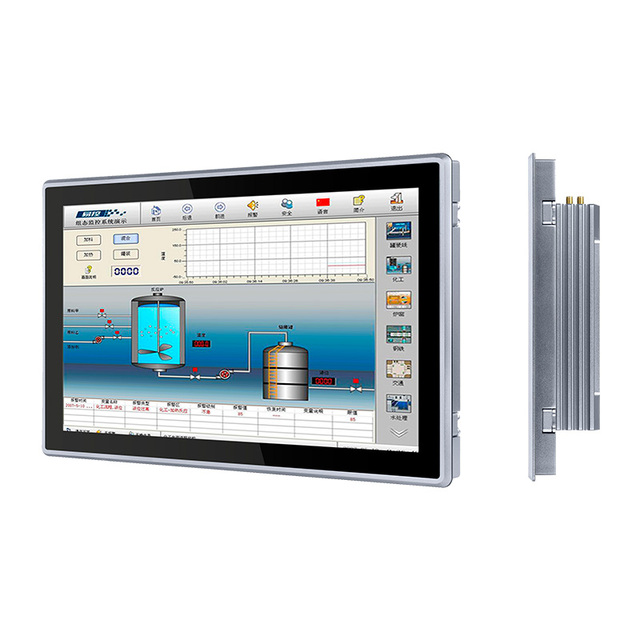 Brand Gongkongji Industrial Touch Panel PC -20~60 Wide Temperature Range VESA Mount DIN Rail Embedded Computer Smart Windows 10