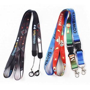 Factory Low Moq <b>Polyester</b> Sublimation Print Neck Custom <b>Lanyards</b> With Logo Custom - Product Image 1