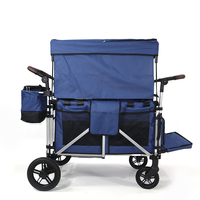 Poussette de voyage pliable dans un sac pour 2 enfants