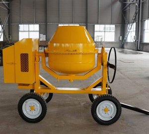 Mezcladora de Concreto Portátil JFC350 de 350L, Diésel/Eléctrica, Motor de Alta Eficiencia, Mezcladora de Tambor Móvil con 1 Año de Garantía - Product Image 1