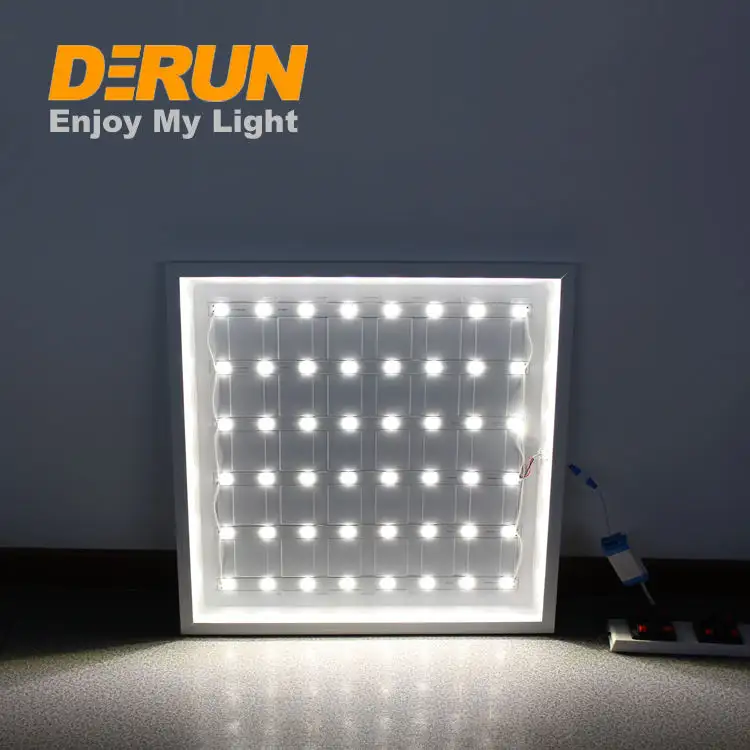 36W 40W 5000K düz LED Panel AYDINLATMA damla tavan düz Panel gömme arka LED Panel AYDINLATMA, LPL-BACK