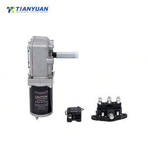 Moteur de bâche étanche 24V 900W anti-UV pour systèmes de bâches de camions-bennes avec couvercle chromé - Product Image 4