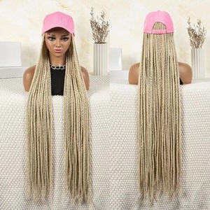 Hot Selling <strong>Braids</strong> <strong>Wig</strong> With Cap Hand Curly Ombre Hair Extensions <strong>Braid</strong> Crochet Twist Hair Afro Braided <strong>Wigs</strong> for Women - Product Image 2