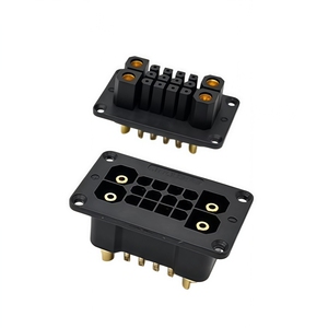 4+12 Pin RC Connector 90A High Current Male Female Plug 2+12 Poles Signal <b>Terminal</b> Docking Connector For Lithium <b>Battery</b> Interfa - Product Image 4