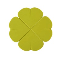 Lingettes humides pour feuilles d'arbre avec couvercle en plastique PP à clapet, emballage de forme spéciale, type extractible, couvercle scellé anti-poussière, soins personnels
