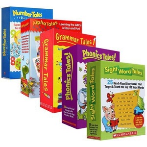 Vente en gros 25 pièces/ensemble Alpha Tales Numéro scolaire Phonics Sight Word Grammar Tales - Product Image 2