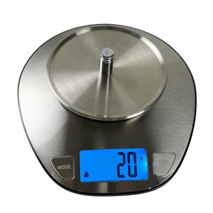 Petite balance de cuisine en acier inoxydable pour la maison, balance numérique précise pour peser les aliments en grammes pour la pâtisserie - Product Image 5