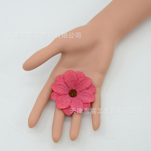 Fleurs artificielles marguerites Dongchen Crafts 1G – Matériel DIY pour épingles à cheveux, accessoires capillaires, chapeaux de soleil, décorations de chaussons - Product Image 2