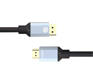 Bon prix Coque métallique grise 1080p 4k 30hz 60hz Câble <span class=keywords><strong>Displayport</strong></span> vers <span class=keywords><strong>HDMI</strong></span> - Product Image 2