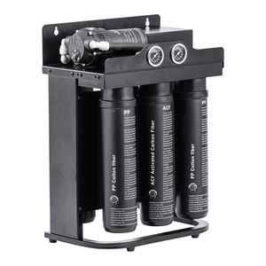 Système RO Quick Fit 600GPD, purificateur minéral alcalin KDF, <span class=keywords><strong>filtre</strong></span> à eau électrique, osmose inverse, plastique domestique sous l'évier, OEM - Product Image 1