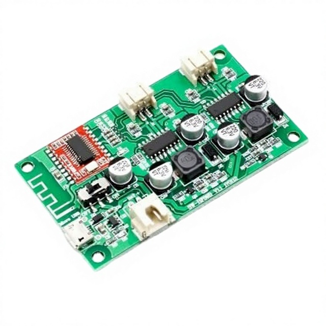 LIXINC New 2x6W DC 5V/3.7V Stereo Amplifier Board with Modified Design Lithium Battery Compatibility & Charge Management