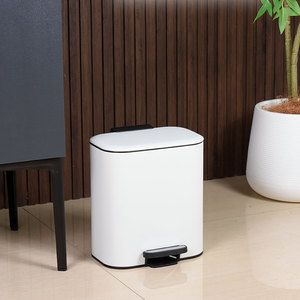 6L 8L 12L 20L 30L <strong>Rectangular</strong> <strong>Garbage</strong> <strong>Bin</strong> <strong>Step</strong> Pedal <strong>Trash</strong> Can Stainless Steel Dustbin for Kitchen - Product Image 6