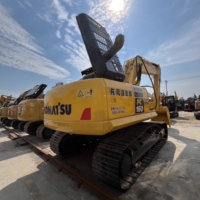 Pompe moteur fiable pour excavatrice sur chenilles Komatsu PC160 d'occasion, idéale pour les travaux de terrassement et la construction routière